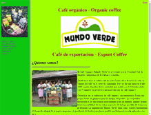 Tablet Screenshot of cafe-organico.com